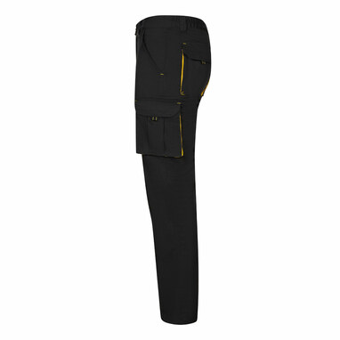 VL FIDES Двухцветные брюки-стрейч с несколькими карманами (240 г/м²) из хлопка (46%), ЭМЭ (38%) и полиэстера (16%). черный  размер 50 - 36031-203-50- Фото №2