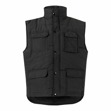 VL MEFITIS Жилет з кількома кишенями (220 г/м²), з поліестеру (100%) чорний  розмір S - 36047-103-S- Фото №6
