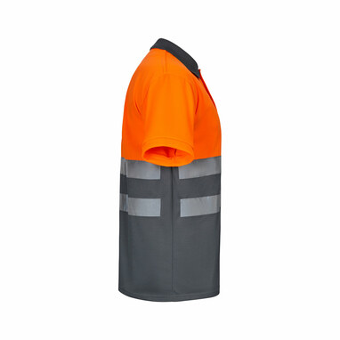 VL CUPID LARGE Двухцветная рубашка поло с принтом (160 г/м²) с короткими рукавами, из полиэстера (100%) серый размер 4XL - 36065-217-4XL- Фото №3 VL CUPID LARGE Двухцветная рубашка поло с принтом (160 г/м²) с короткими рукавами, из полиэстера (100%) серый размер 4XL - 36065-217-4XL- Фото №3