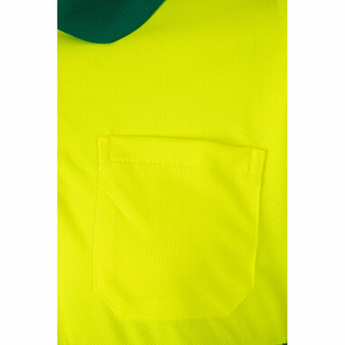 VL VULCAN LARGE Двухцветная рубашка поло (160 г/м²) с длинными рукавами, из полиэстера (100%) зеленый размер 4XL - 36069-209-4XL- Фото №5 VL VULCAN LARGE Двухцветная рубашка поло (160 г/м²) с длинными рукавами, из полиэстера (100%) зеленый размер 4XL - 36069-209-4XL- Фото №5