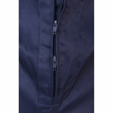 VL YAMA Комбінезон із твила (200 г/м²) з бавовни (35%) та поліестеру (65%). синій  розмір 48 - 36086-104-48- Фото №3