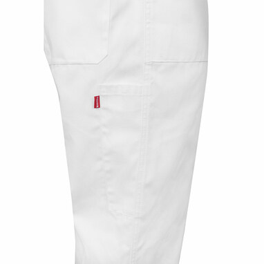 VL YAMA Комбінезон із твила (200 г/м²) з бавовни (35%) та поліестеру (65%). білий  розмір 70 - 36086-106-70- Фото №5
