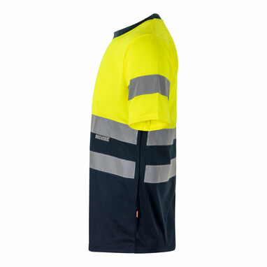 VL BRAHMA LARGE Двухцветная техническая футболка (140 г/м²) из полиэстера (100%) синий  размер 4XL - 36094-204-4XL- Фото №2