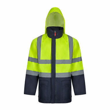 VL JUNO LARGE Двоколірна парка 4 в 1 (180 г/м²) з поліестеру (100%) з поліуретановим покриттям синій розмір 4XL - 36109-204-4XL- Фото №4 VL JUNO LARGE Двоколірна парка 4 в 1 (180 г/м²) з поліестеру (100%) з поліуретановим покриттям синій розмір 4XL - 36109-204-4XL- Фото №4