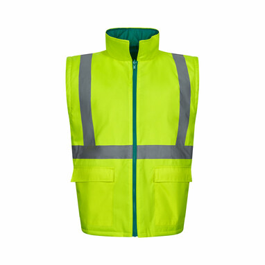 VL JUNO LARGE Двоколірна парка 4 в 1 (180 г/м²) з поліестеру (100%) з поліуретановим покриттям зелений  розмір 5XL - 36109-209-5XL- Фото №5