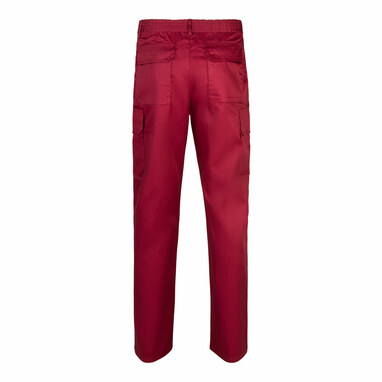 VL MABON Штани з кількома кишенями (200 г/м²) з бавовни (35%) та поліестеру (65%). бордовий  розмір 34 - 36116-115-34- Фото №1
