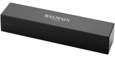 Ручка металлическая Balmain, колір сріблястий - 10635800- Фото №5