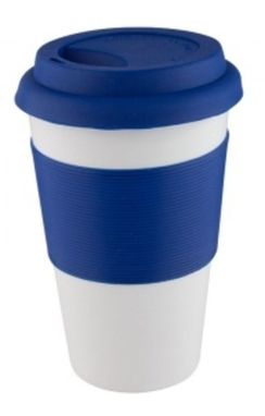 Чашка керамічна Soft Touch, колір синій - AP803420-06- Фото №1