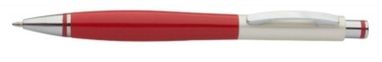 Ручка с металлическим клипом Chica, цвет красный - AP806651-05- Фото №1