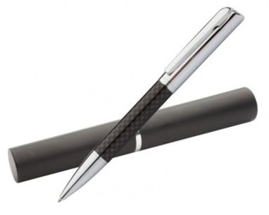 Ручка в карбоновом корпусе Nurburg, цвет серебристый - AP805976- Фото №1