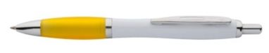 Ручка пластиковая Wumpy, цвет желтый - AP809360-02- Фото №1