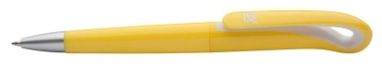 Ручка пластиковая Waver, цвет желтый - AP808760-02- Фото №1