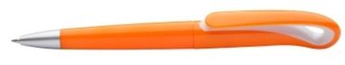 Ручка пластиковая Waver, цвет оранжевый - AP808760-03- Фото №1