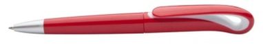 Ручка пластиковая Waver, цвет красный - AP808760-05- Фото №1