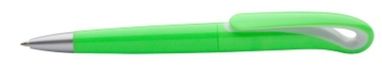 Ручка пластиковая Waver, цвет лайм - AP808760-07- Фото №1