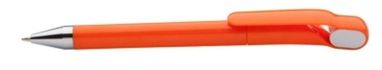 Ручка пластиковая Ticty, цвет оранжевый - AP808761-03- Фото №1