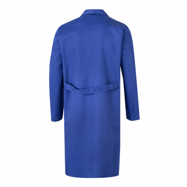 VL DANU Халат из твила (175 г/м²) из хлопка (35%) и полиэстера (65%). королевский синий  размер 56 - 36133-114-56- Фото №1