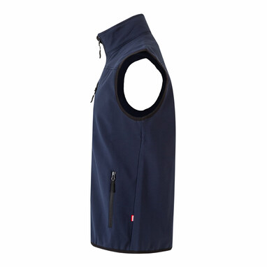 VL VARUNA Жилет Softshell (280 г/м²) с подкладкой из полиэстера (94%) и эластана (6%). темно-синий размер 2XL - 36136-134-2XL- Фото №2 VL VARUNA Жилет Softshell (280 г/м²) с подкладкой из полиэстера (94%) и эластана (6%). темно-синий размер 2XL - 36136-134-2XL- Фото №2