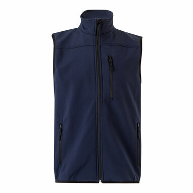 VL VARUNA Жилет Softshell (280 г/м²) с подкладкой из полиэстера (94%) и эластана (6%). темно-синий  размер 3XL - 36136-134-3XL- Фото №4
