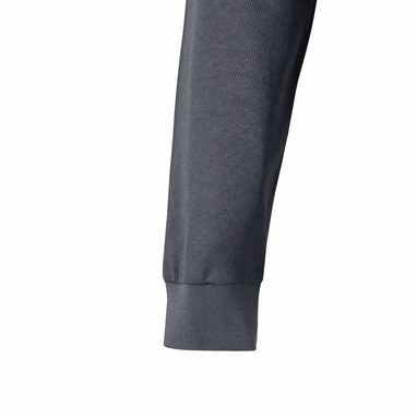 VL PLUTO LARGE Двоколірна сорочка-поло з піке (150 г/м²) з довгими рукавами, з бавовни (55%) та поліестеру (45%). сірий  розмір 5XL - 36140-207-5XL- Фото №5