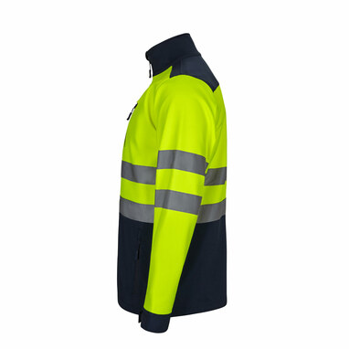 VL HESTIA Двоколірна куртка softshell (280 г/м²) з поліестеру (96%) та еластану (4%). синій розмір 2XL - 36144-204-2XL- Фото №2 VL HESTIA Двоколірна куртка softshell (280 г/м²) з поліестеру (96%) та еластану (4%). синій розмір 2XL - 36144-204-2XL- Фото №2
