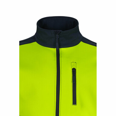 VL HESTIA Двухцветная куртка softshell (280 г/м²) из полиэстера (96%) и эластана (4%). синий  размер XL - 36144-204-XL- Фото №4