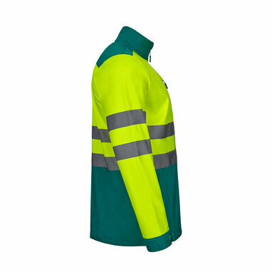 VL HESTIA Двоколірна куртка softshell (280 г/м²) з поліестеру (96%) та еластану (4%). зелений розмір M - 36144-209-M- Фото №4 VL HESTIA Двоколірна куртка softshell (280 г/м²) з поліестеру (96%) та еластану (4%). зелений розмір M - 36144-209-M- Фото №4