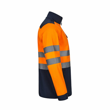 VL HESTIA Двоколірна куртка softshell (280 г/м²) з поліестеру (96%) та еластану (4%). синій  розмір 2XL - 36144-214-2XL- Фото №3