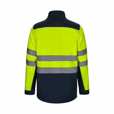 VL HESTIA LARGE Двоколірна куртка softshell (280 г/м²) з флісовою підкладкою та мембраною TPU, з поліестеру (96%) та еластану (4%). синій  розмір 5XL - 36145-204-5XL- Фото №1