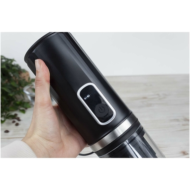 Портативная кофеварка Prixton Roma, цвет сплошной черный - 1PA19090- Фото №3 Портативная кофеварка Prixton Roma, цвет сплошной черный - 1PA19090- Фото №3