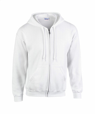 Светр HB Zip Hooded, колір білий  розмір M - AP4306-01_M- Фото №1