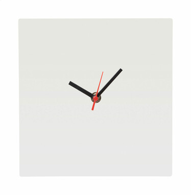 Часы настенные квадратные под сублимацию BeTime B, цвет белый - AP718053- Фото №2