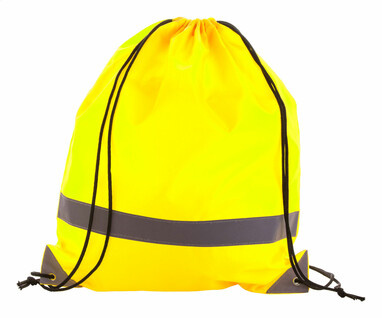 Рюкзак-мешок со светоотражателями Lemap, цвет желтый - AP741542-02- Фото №2 Рюкзак-мешок со светоотражателями Lemap, цвет желтый - AP741542-02- Фото №2