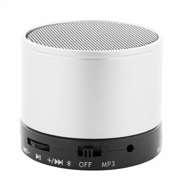 Динамик Bluetooth Martins, цвет серебристый - AP741951-21- Фото №1
