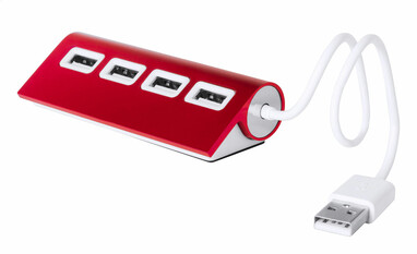 Хаб Usb Weeper, цвет красный - AP781137-05- Фото №2