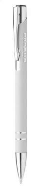 Ручка шариковая  Runnel, цвет белый - AP805989-01- Фото №4