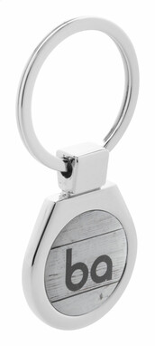 Брелок для ключів Ball, колір сріблястий - AP800657- Фото №4