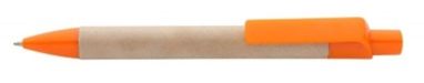 Эко ручка из переработанной бумаги Reflat, цвет натуральный - AP806652-03- Фото №1