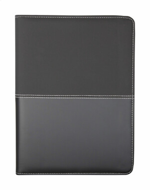 Папка для документів Duotone Zip А4, колір чорний - AP809453- Фото №1