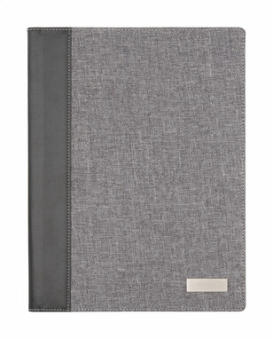 Папка для документів Smokey  А4, колір сірий - AP809461- Фото №1