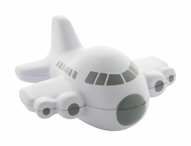 Мячик антистресс Jetstream, цвет белый - AP810388- Фото №1