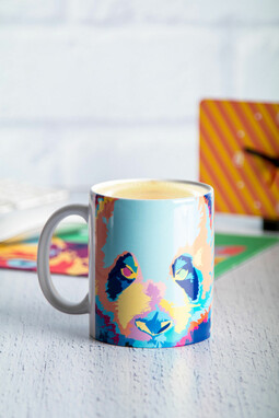 Сублімаційна кружка MultiColour, колір білий - AP812400- Фото №10
