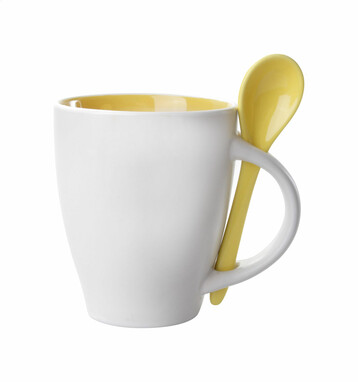 Кружка Spoon, колір жовтий - AP862000-02- Фото №1