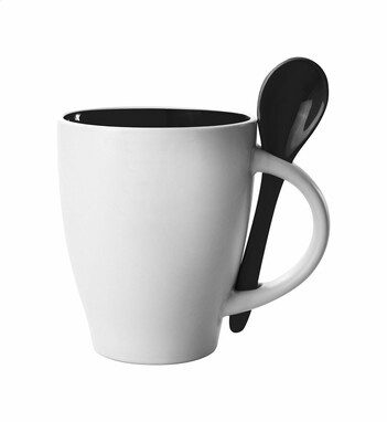 Кружка Spoon, колір чорний - AP862000-10- Фото №1