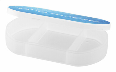 Коробочка для таблеток Trizone, колір матовий білий - AP731911-01T- Фото №4