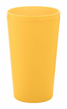 Термокружка індивідуальна CreaCup, колір жовтий - AP892006-02_A- Фото №1