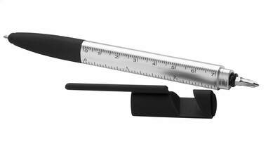 Ручка-стилус кулькова Handy, колір чорний - AP845164-10- Фото №2