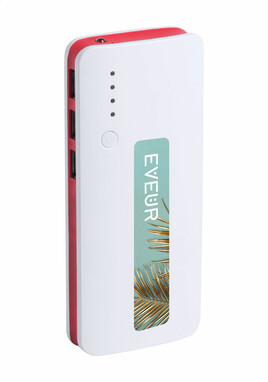 Power bank  Kaprin, цвет красный - AP781878-05- Фото №3