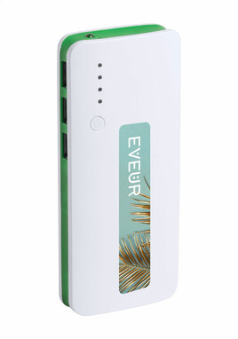 Power bank  Kaprin, цвет зеленый - AP781878-07- Фото №2