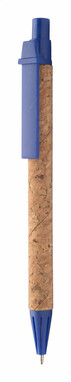 Ручка шариковая  Subber из пробки, цвет синий - AP809605-06- Фото №1